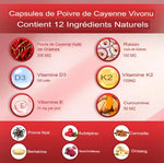 Charger l'image dans la galerie, Cayenne Pepper-Complément alimentaire en capsules molles
