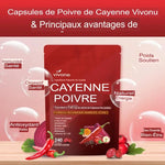Charger l'image dans la galerie, Cayenne Pepper-Complément alimentaire en capsules molles
